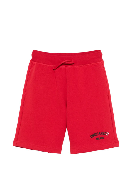  Dsquared2 Kids Drawstring Logo Shorts 