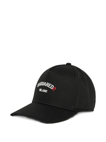  Dsquared2 Kids Embroidered Cap - Black 