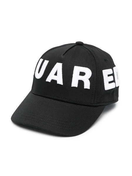  Dsquared2 Kids Embroidered-logo Baseball Cap - Black 