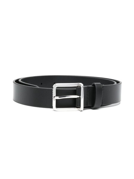  Dsquared2 Kids Engraved-logo Buckle Belt - Black 