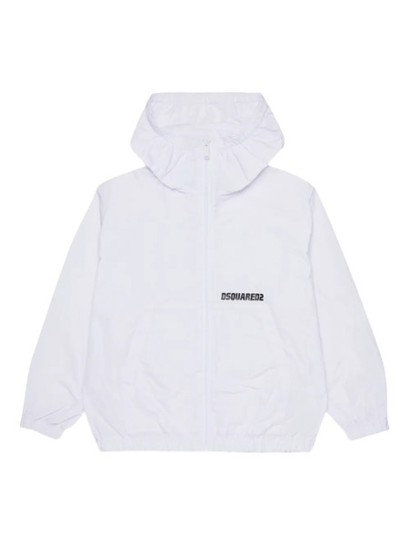  Dsquared2 Kids Hooded Jacket - White 