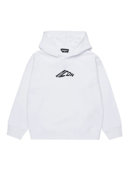  Dsquared2 Kids Icon Hoodie - White 