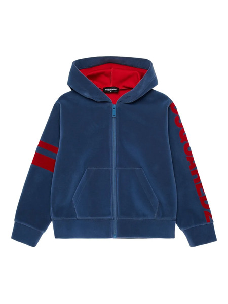  Dsquared2 Kids Jersey Hoodie - Blue 