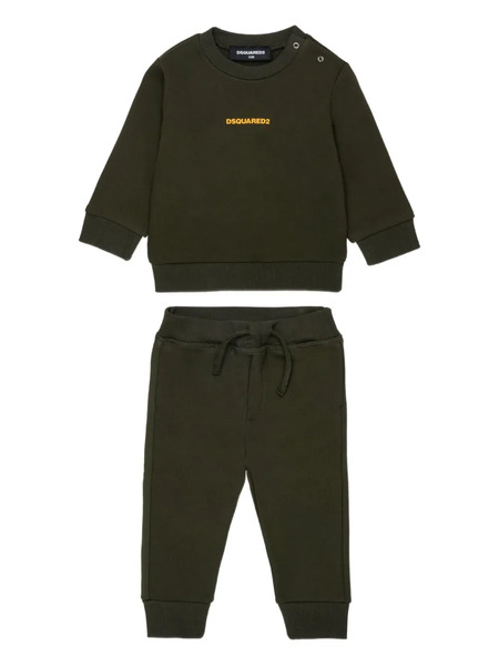  Dsquared2 Kids Logo-detail Tracksuit - Green 