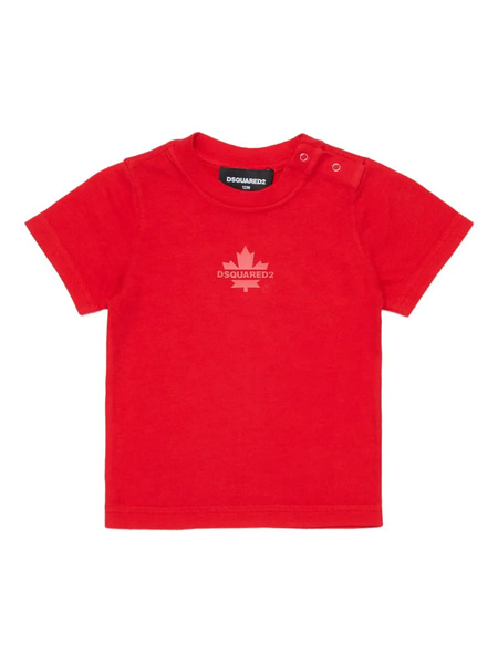  Dsquared2 Kids Logo-leaf Short-sleeve T-shirt 