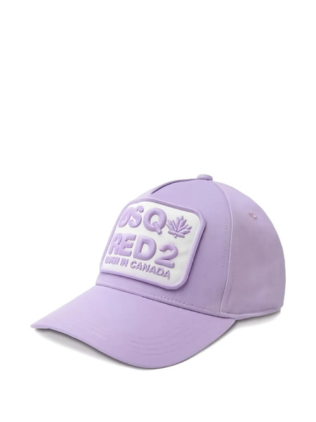  Dsquared2 Kids Logo-patch Baseball Cap - Purple 