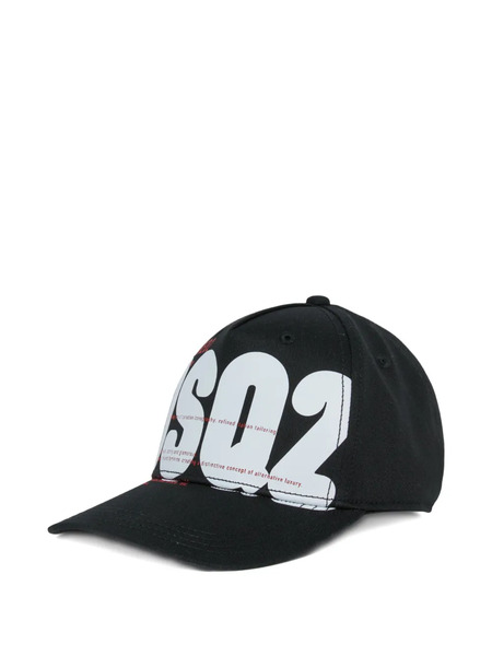  Dsquared2 Kids Logo-print Baseball Cap - Black 