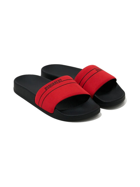  Dsquared2 Kids Logo-print Flip Flops 