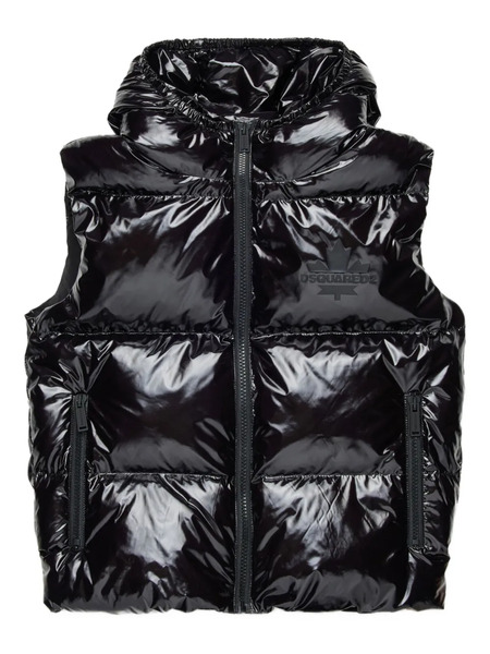  Dsquared2 Kids Logo-print Gilet - Black 