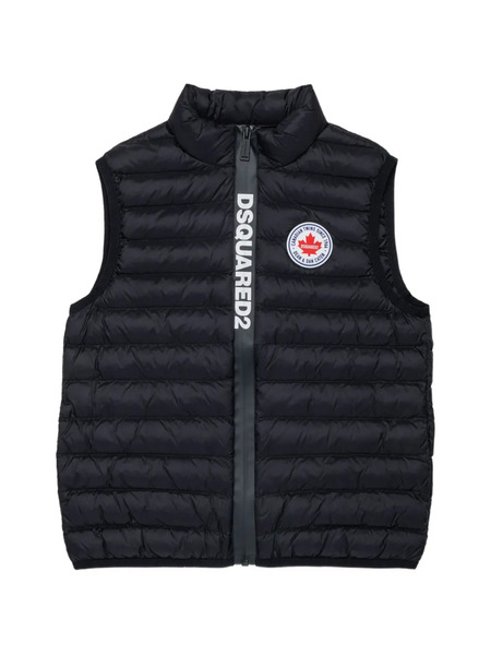  Dsquared2 Kids Logo-print Gilet - Black 