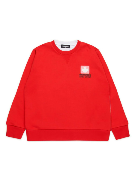  Dsquared2 Kids Logo-print Reversible Sweatshirt 