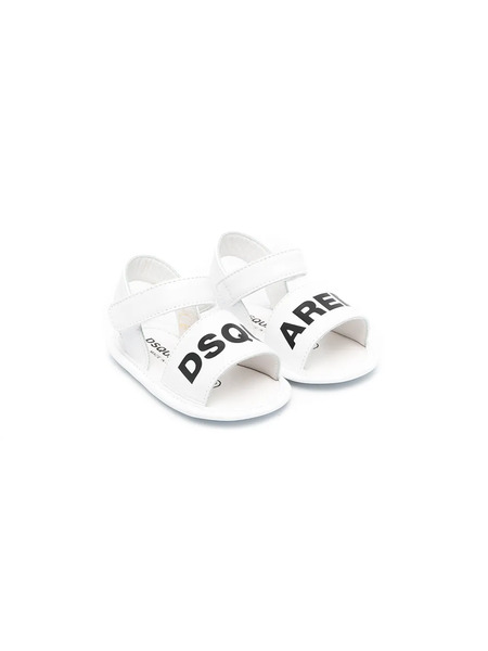  Dsquared2 Kids Logo-print Sandals - White 