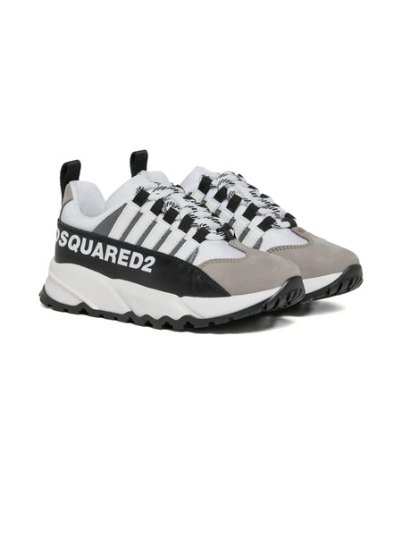  Dsquared2 Kids Logo-print Sneakers - White 