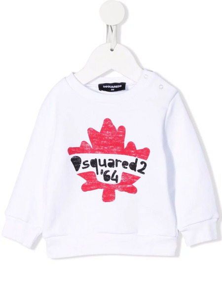  Dsquared2 Kids Logo-print Sweatshirt - White 
