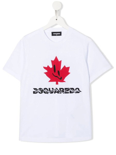  Dsquared2 Kids Logo-print T-shirt - White 