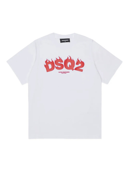  Dsquared2 Kids Logo-print T-shirt - White 