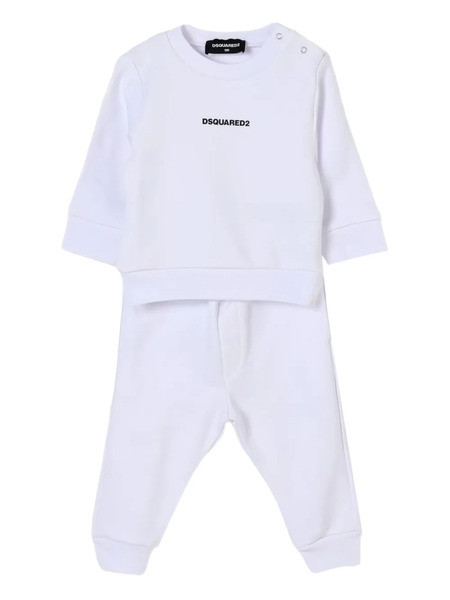  Dsquared2 Kids Logo-print Tracksuit Set - White 