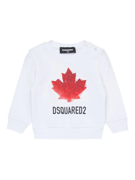  Dsquared2 Kids Logo Sweatshirt - White 