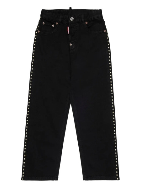  Dsquared2 Kids Moose Lost Jeans - Black 
