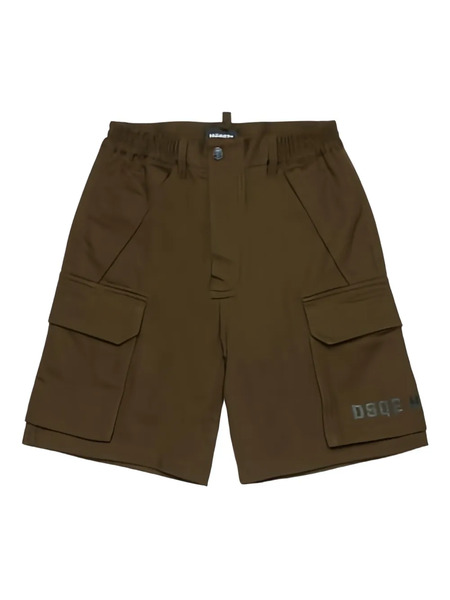  Dsquared2 Kids Muliple-pocket Shorts - Brown 