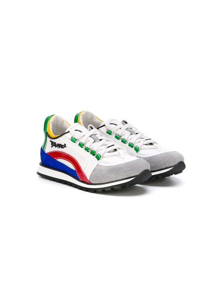  Dsquared2 Kids Panelled Sneakers - White 