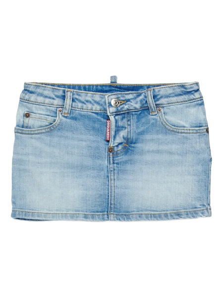  Dsquared2 Kids Pocket Skirt - Blue 