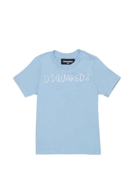  Dsquared2 Kids Printed T-shirt - Blue 