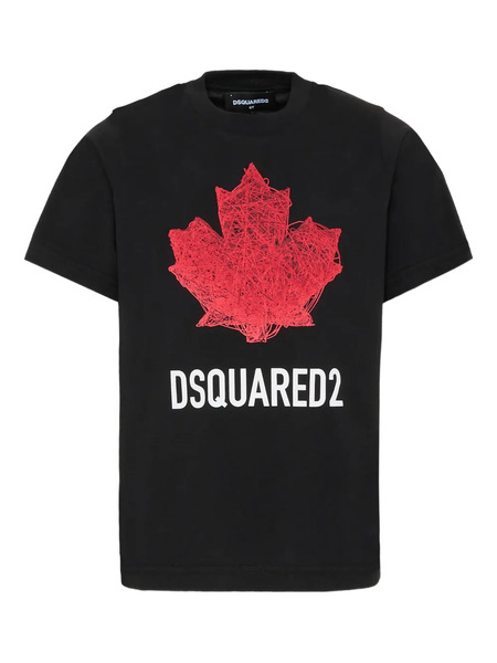  Dsquared2 Kids Short-sleeve Graphic T-shirt - Black 