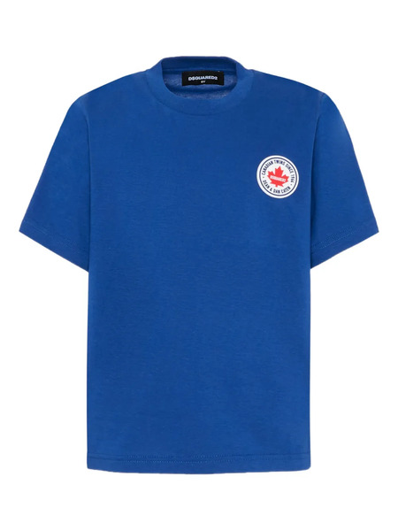  Dsquared2 Kids Short-sleeve Graphic T-shirt - Blue 