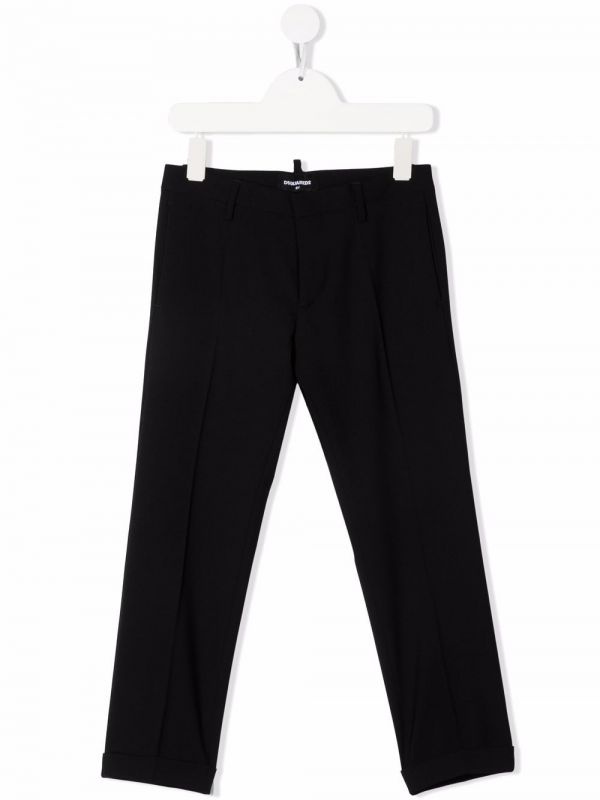  Dsquared2 Kids Stretch-fit Trousers - Black 