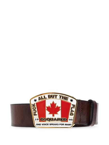  Dsquared2 Leather Belt - Brown 