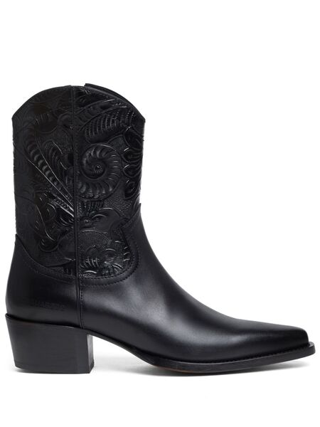  Dsquared2 Leather Boots - Black 