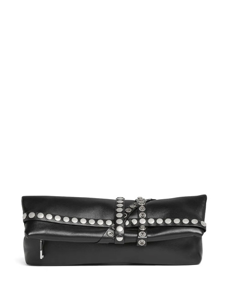  Dsquared2 Leather Clutch Bag - Black 