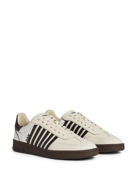  Dsquared2 Leather Sneakers - Neutrals 
