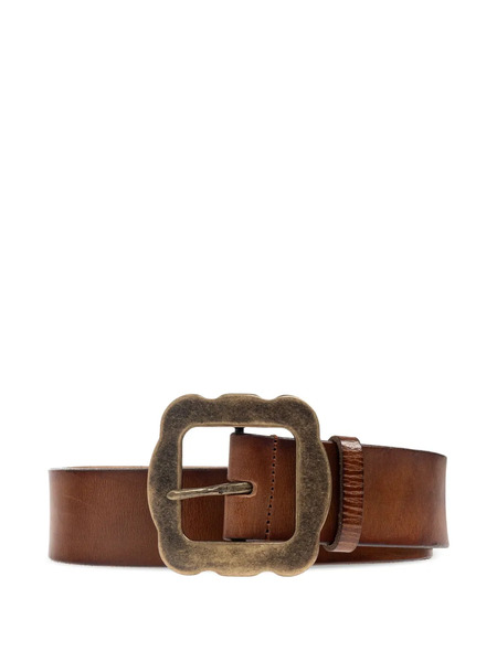  Dsquared2 Leather Square-buckle Belt - Brown 