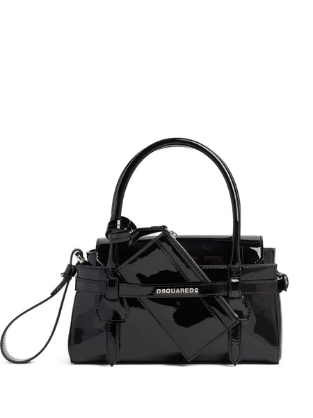 Dsquared2 Leather Tote Bag - Black 