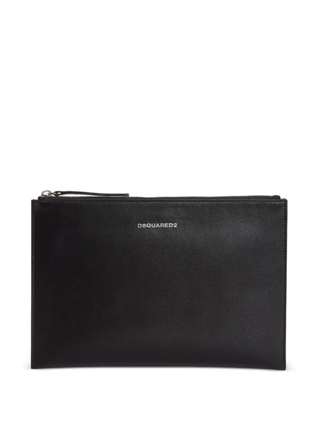  Dsquared2 Leather Wallet - Black 