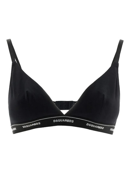  Dsquared2 Logo-band Bra - Black 