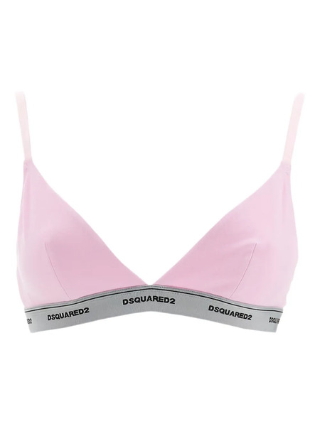  Dsquared2 Logo-band Bra - Pink 