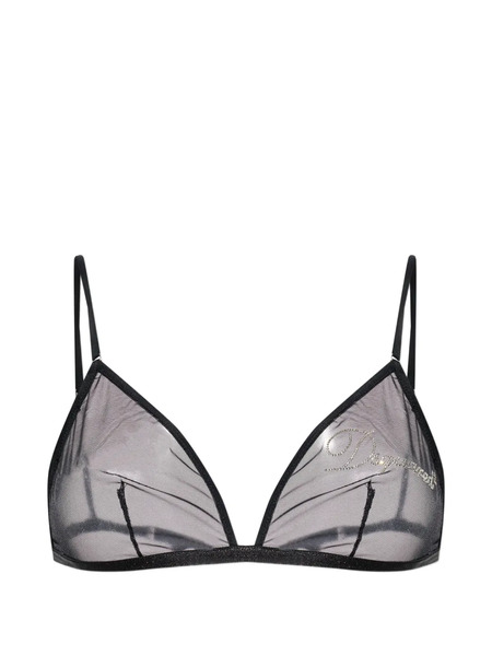  Dsquared2 Logo Bra - Black 