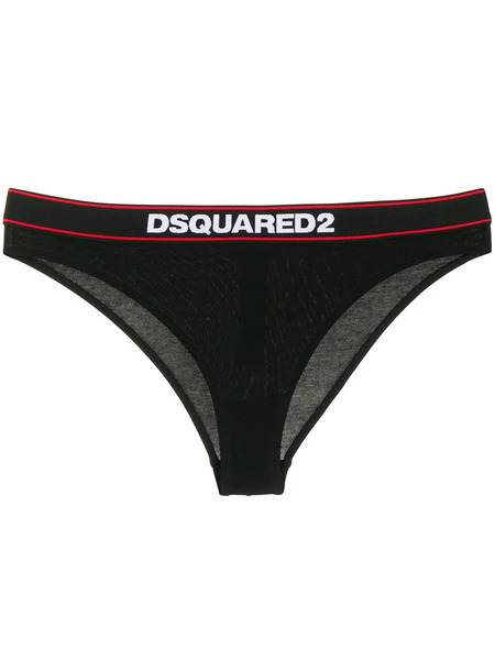  Dsquared2 Logo Briefs - Black 