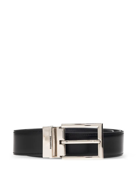  Dsquared2 Logo-buckle Belt - Black 