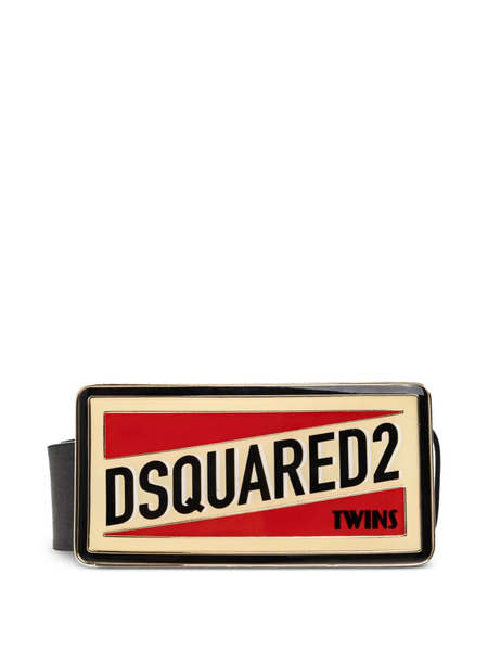  Dsquared2 Logo-buckle Belt - Black 