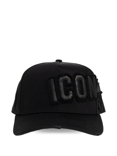  Dsquared2 Logo-detail Cap - Black 