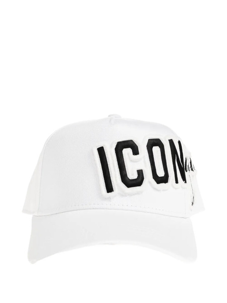  Dsquared2 Logo-detail Cap - White 