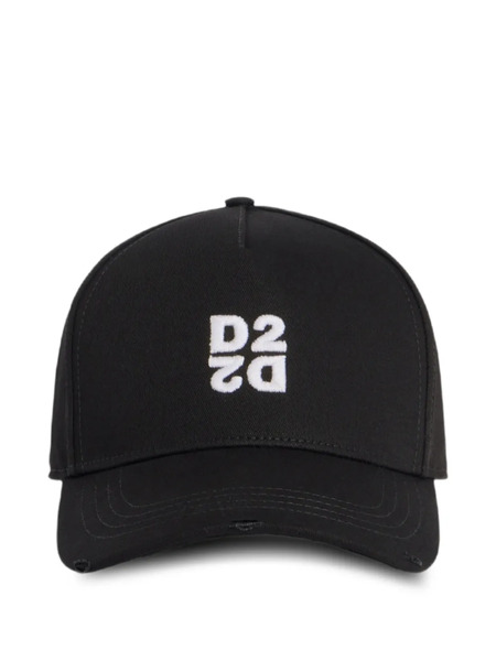  Dsquared2 Logo-embroidered Baseball Cap - Black 