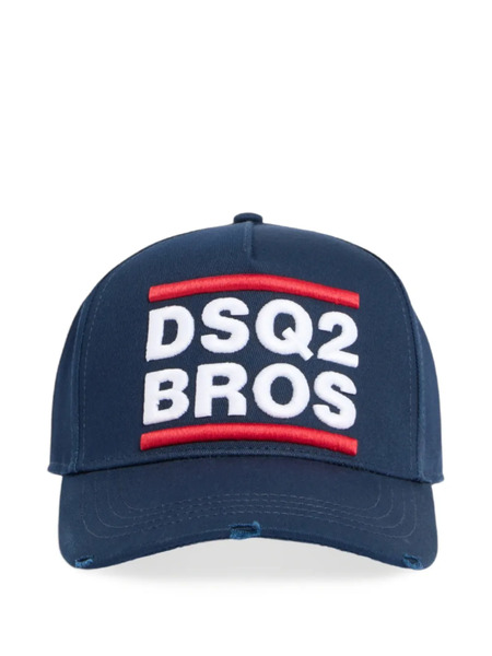  Dsquared2 Logo-embroidered Baseball Cap - Blue 