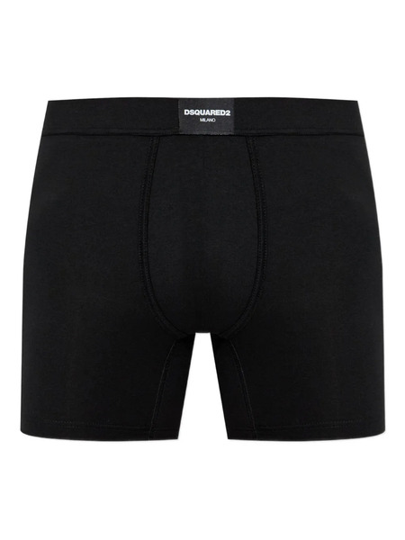  Dsquared2 Logo-patch Boxers - Black 