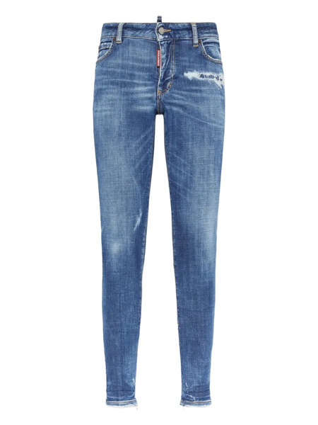  Dsquared2 Logo-patch Jeans - Blue 