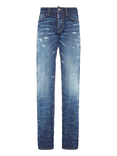  Dsquared2 Logo-patch Jeans - Blue 